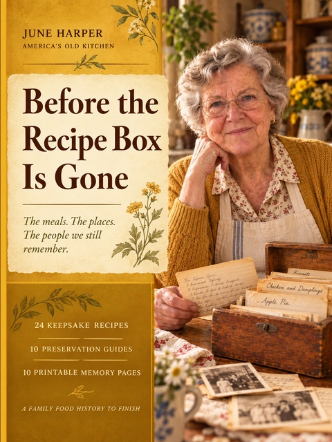 Before the Recipe Box Is Gone
