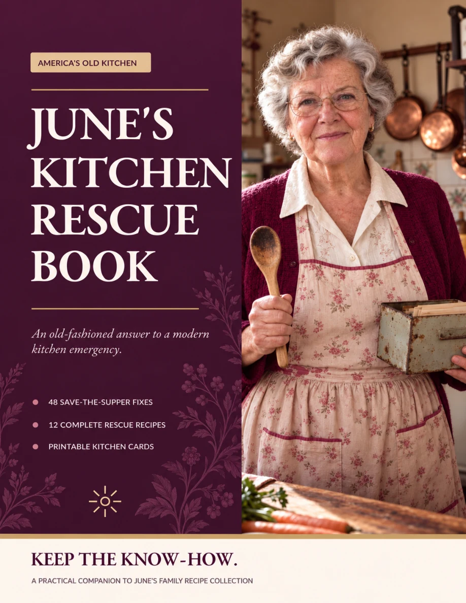 June's Kitchen Rescue Book cover